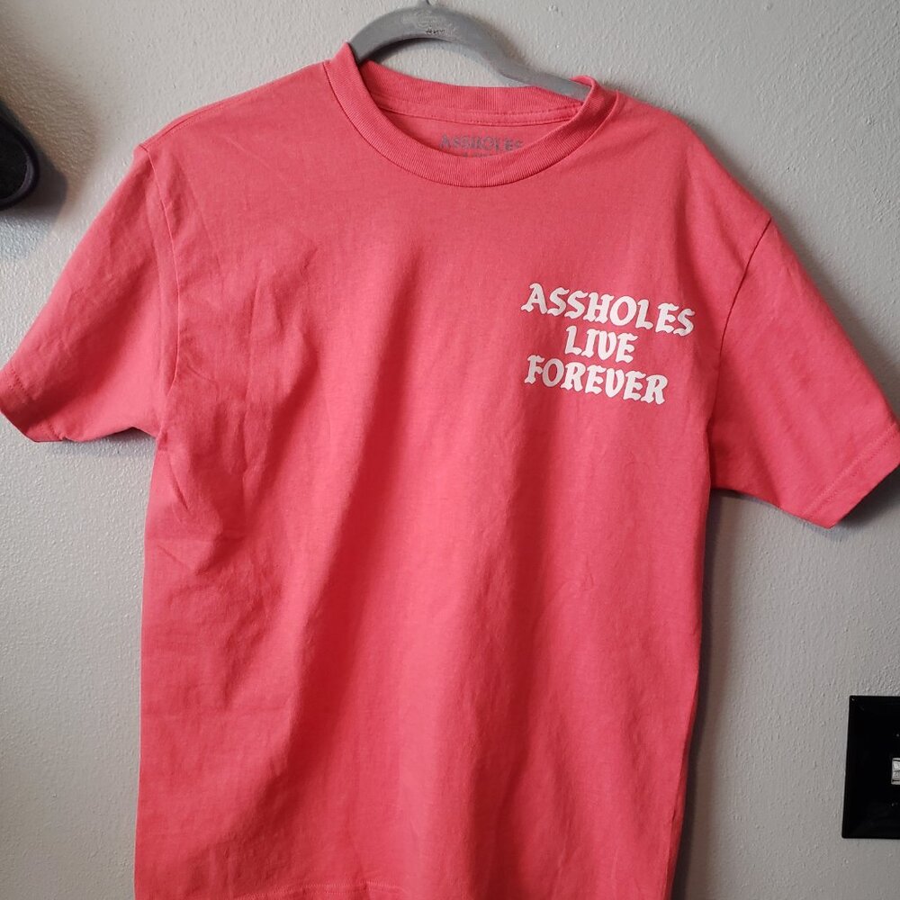 New, without tag, Corral Assholes Live Forever Medium Unisex T-shirt